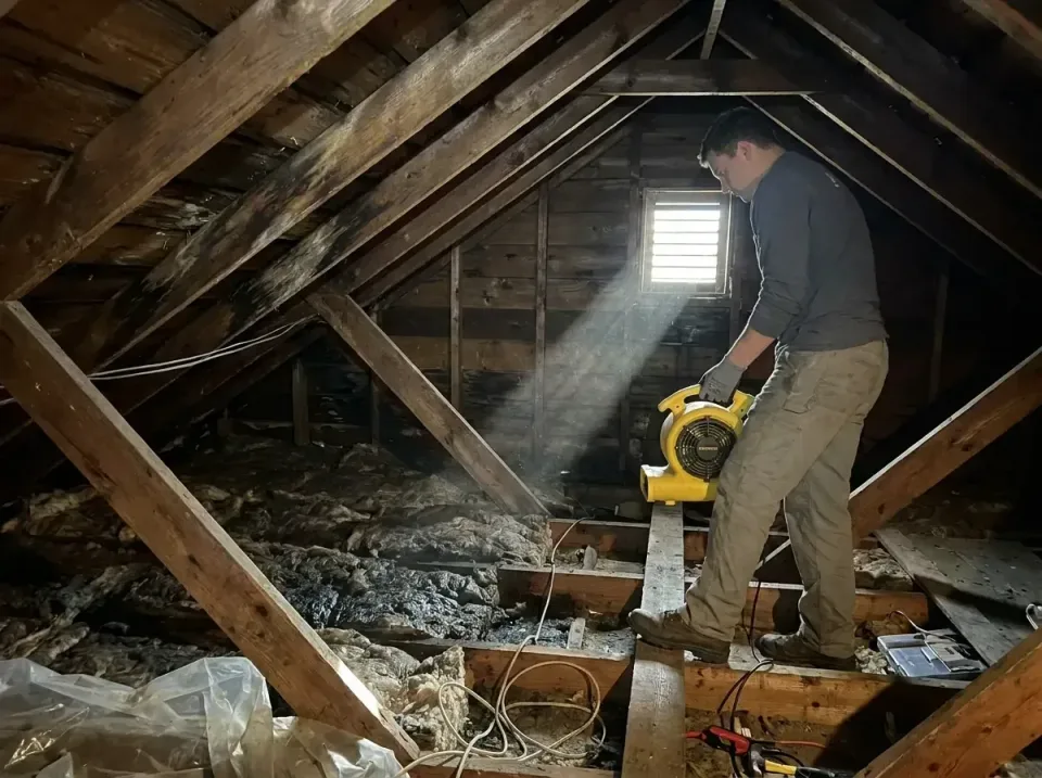 attic-water-damage-drying-proc-007 — frequently asked questions, Emergency Water Extraction & 24/7 Flood Response in Jermyn,…